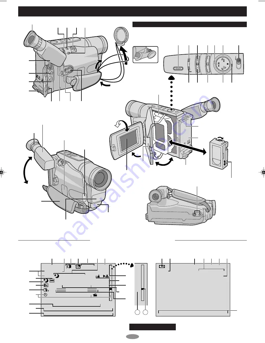 JVC GR-SXM260 - Camcorder - 16 x Optical Zoom Скачать руководство пользователя страница 17