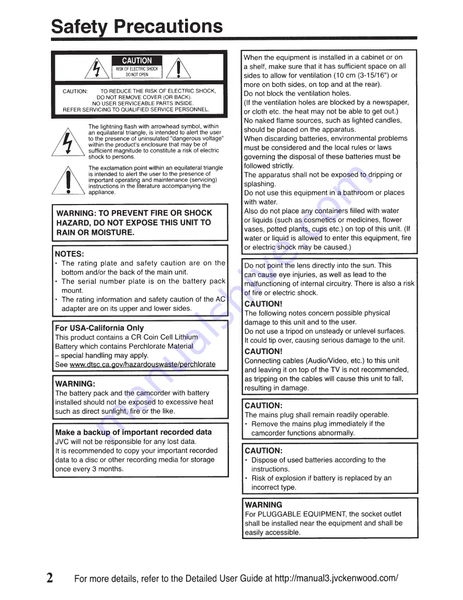 JVC GV-LS2 User Manual Download Page 62