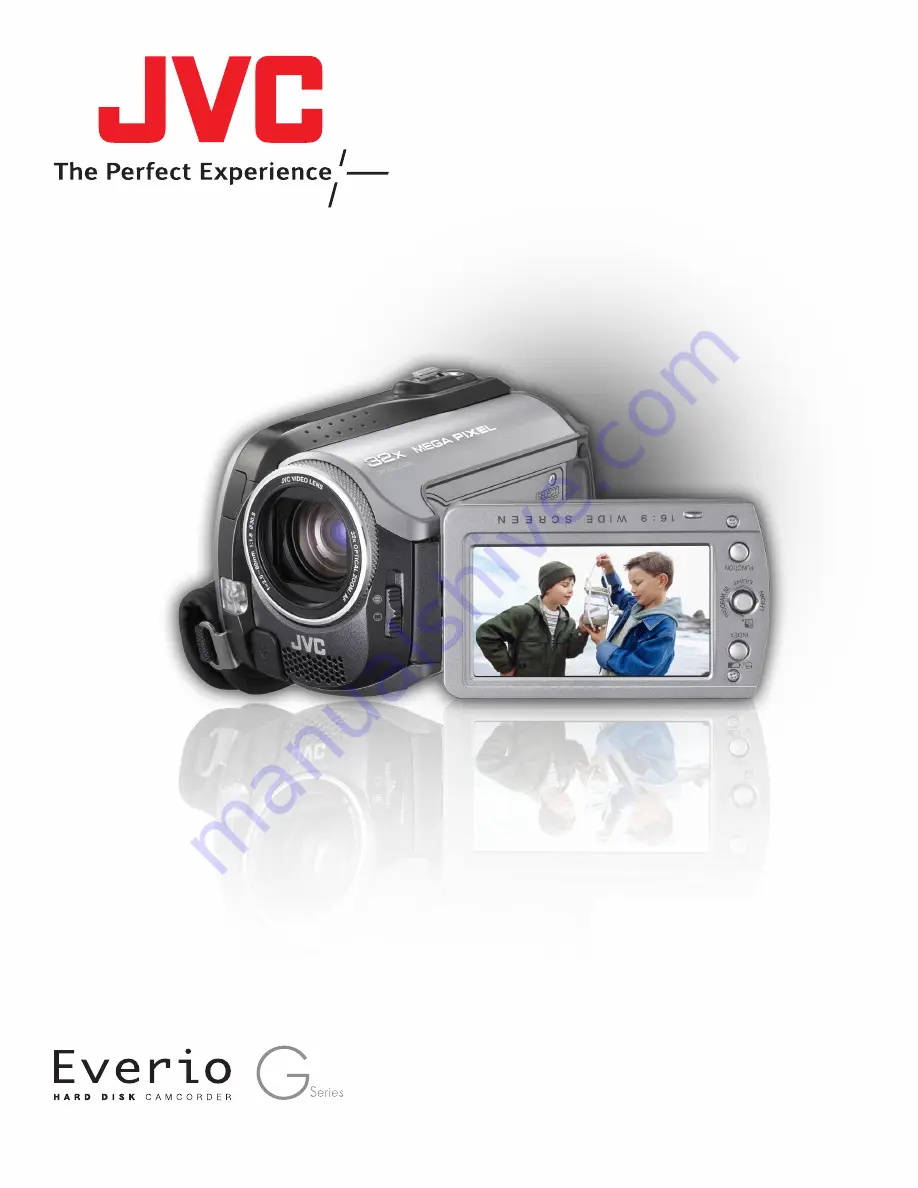 JVC GZ MG155 - Everio Camcorder - 1.07 MP Manual Download Page 1