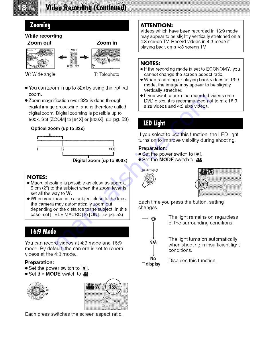 JVC GZ-MG21U Instructions Manual Download Page 18