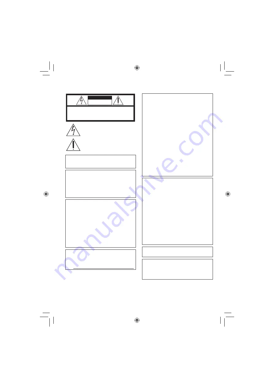 JVC GZ-MG365 Instructions Manual Download Page 2