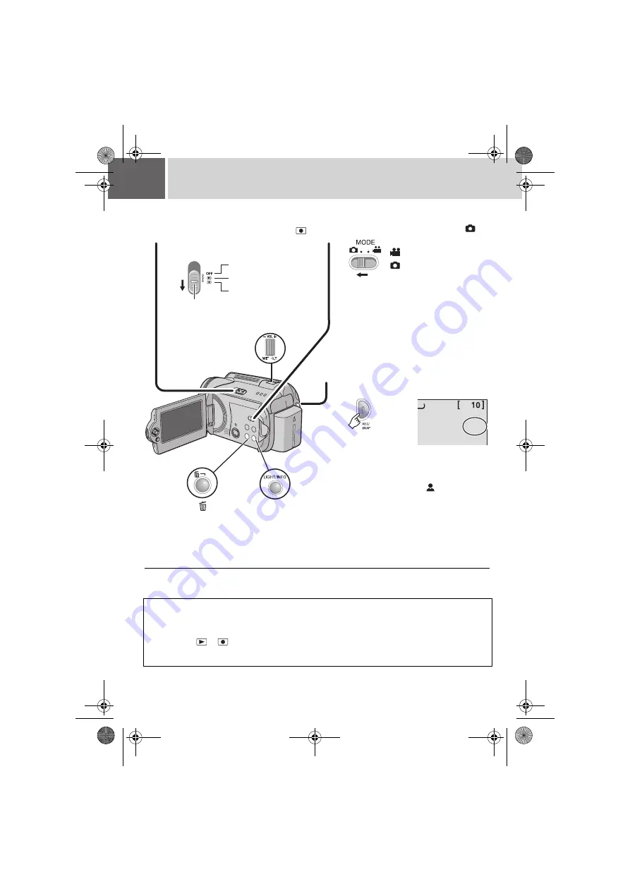 JVC GZ MG37u - Everio Gseries Hard Disk Camcorder Instructions Manual Download Page 20