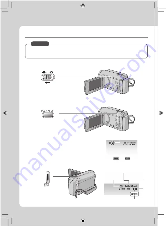 JVC GZ-MG610 Скачать руководство пользователя страница 4