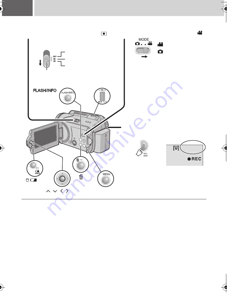 JVC GZ-MG77U - Everio Camcorder - 2.18 MP Скачать руководство пользователя страница 18