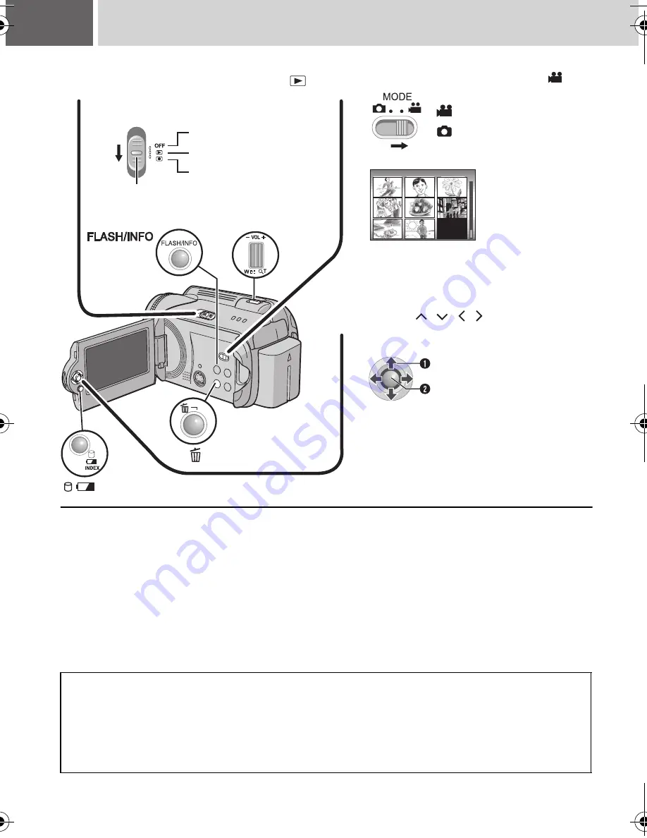 JVC GZ-MG77U - Everio Camcorder - 2.18 MP Скачать руководство пользователя страница 28