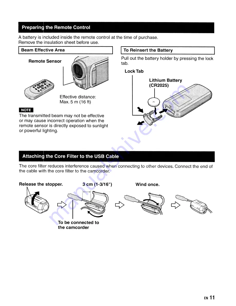 JVC GZ-MIG670 Instructions Manual Download Page 11