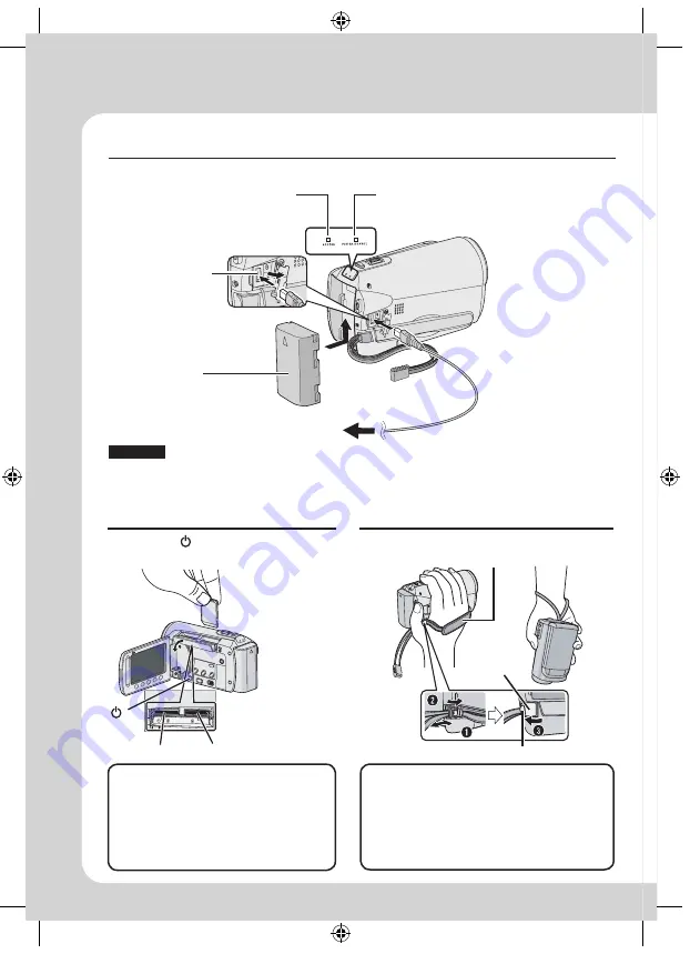 JVC GZ MS120RU - Everio Camcorder - 800 KP Instructions Manual Download Page 4