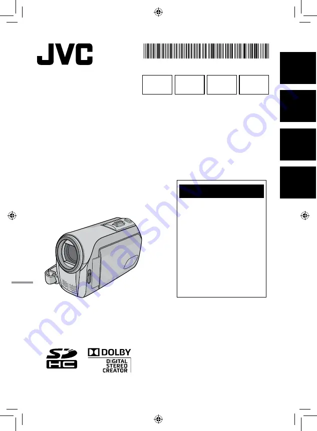 JVC GZ-MS90AS Скачать руководство пользователя страница 1