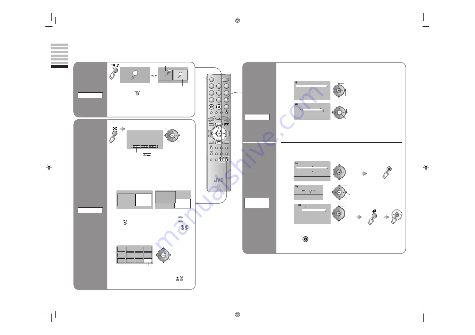 JVC HD-68S80DDU (Portuguese) Instructions Manual Download Page 20