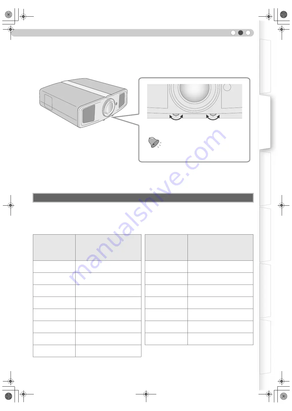 JVC HD100 - DLA - D-ILA Projector Instructions Manual Download Page 73