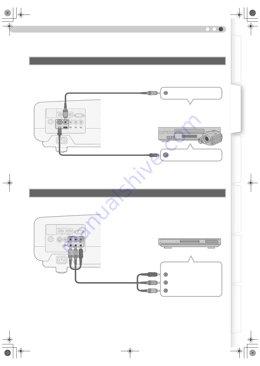 JVC HD100 - DLA - D-ILA Projector Instructions Manual Download Page 123