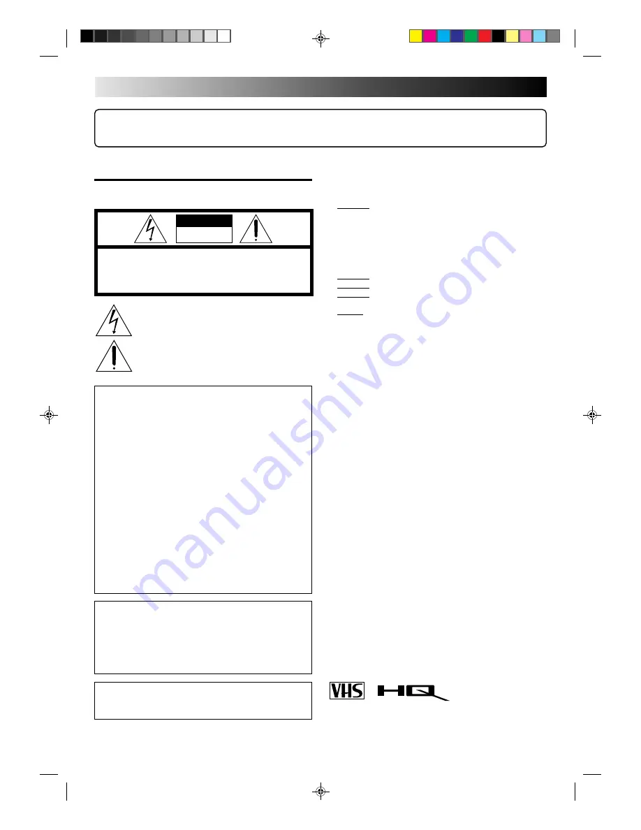 JVC HR-A32U, HR-A52U Instructions Manual Download Page 2