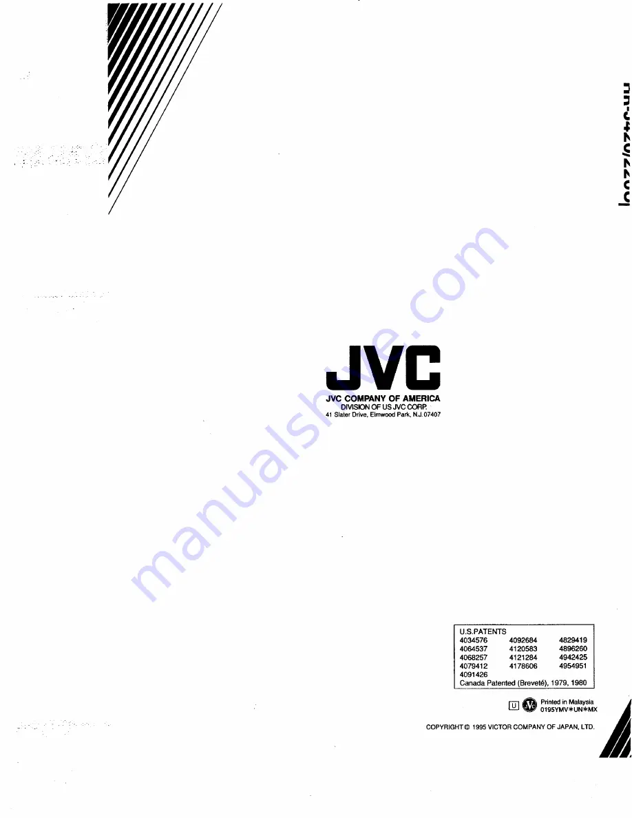 JVC HR-J220U Скачать руководство пользователя страница 36