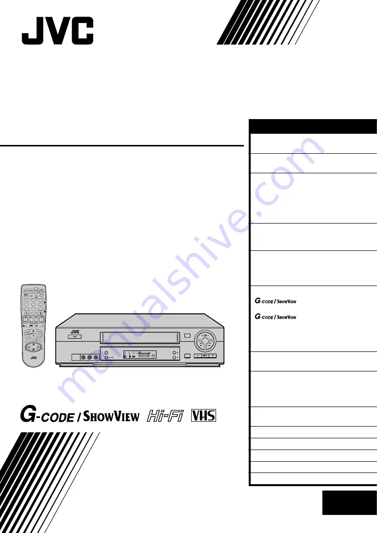 JVC HR-J271MS Скачать руководство пользователя страница 38