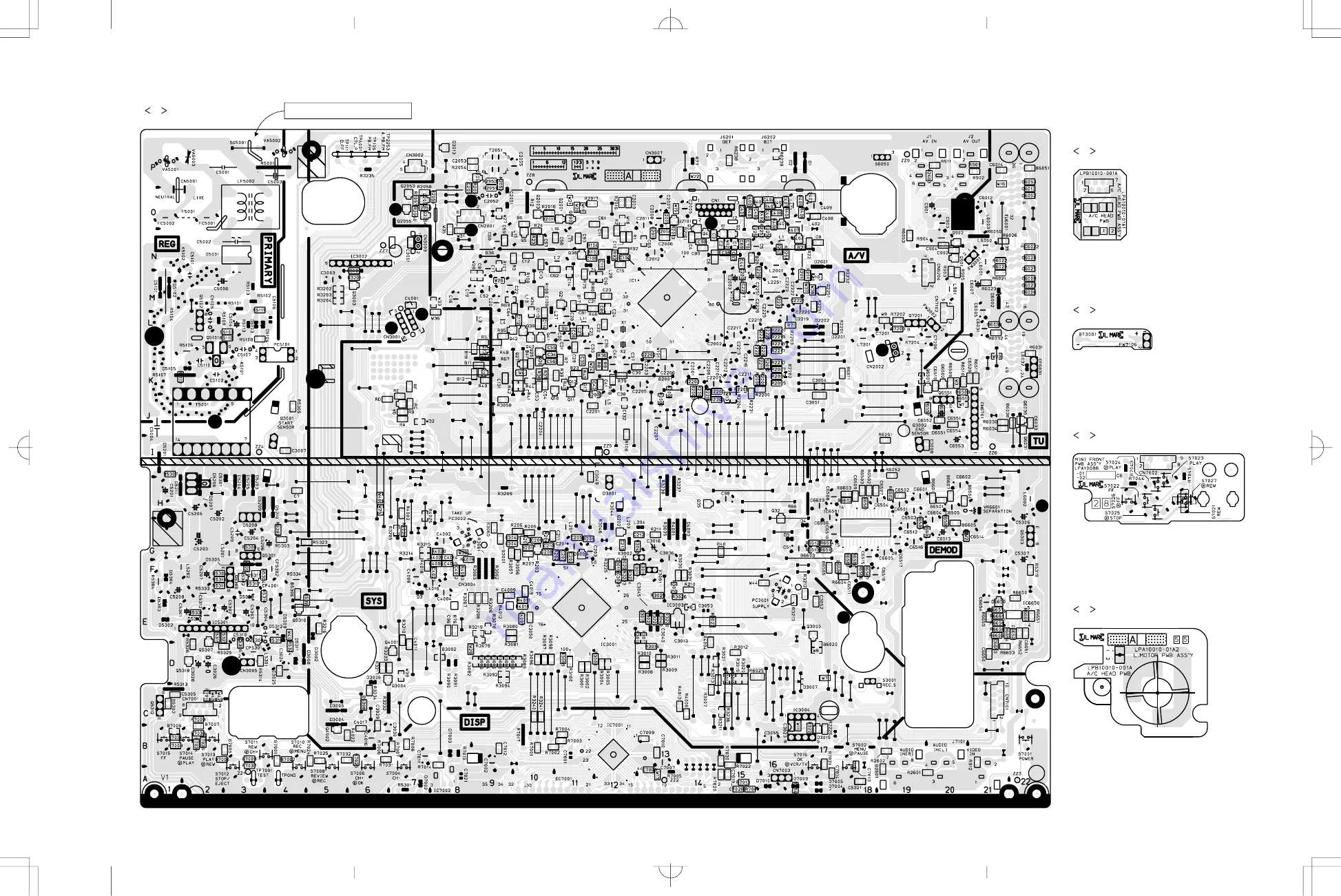 JVC HR-J271MS Service Manual Download Page 126