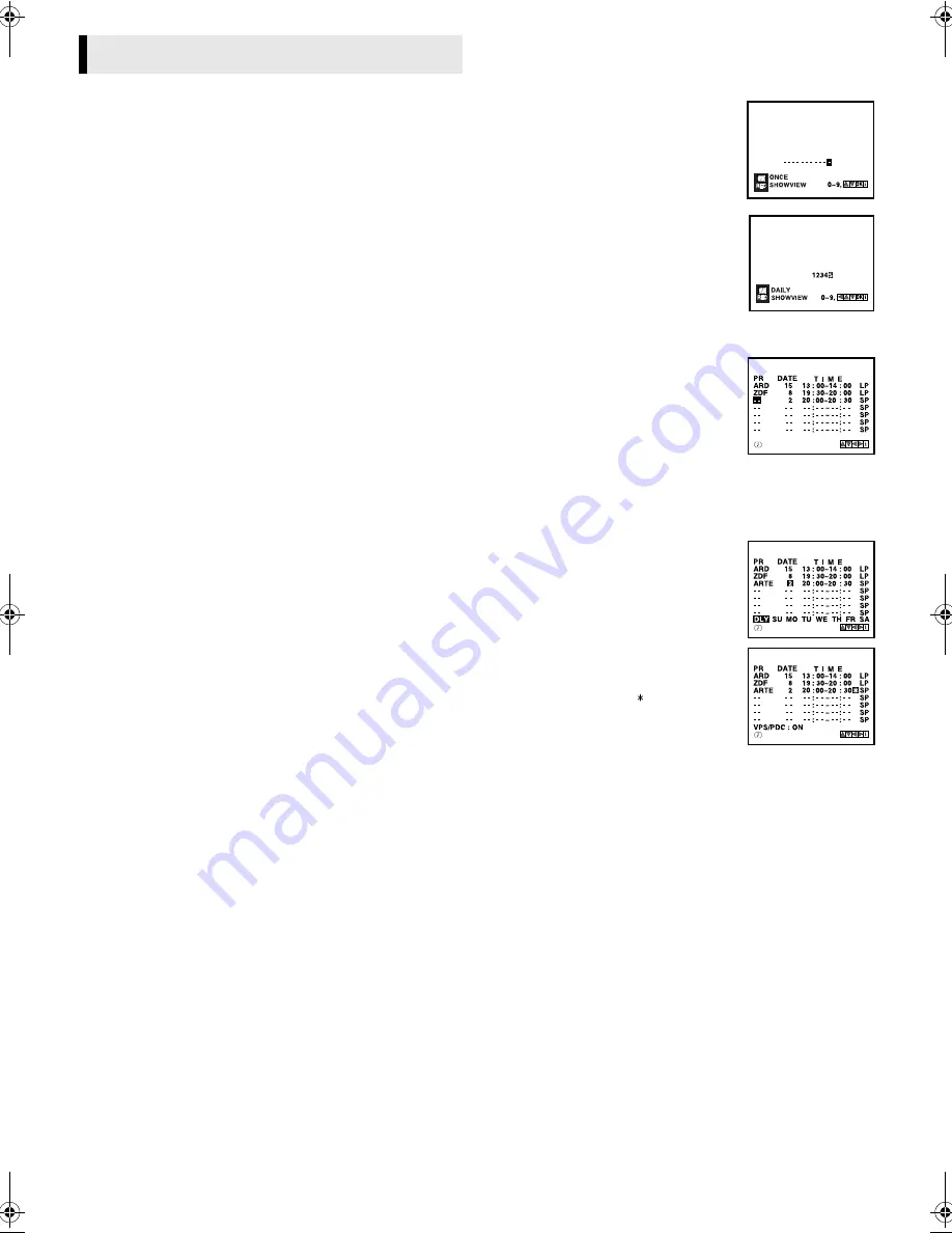 JVC HR-J290EU Instructions Manual Download Page 12