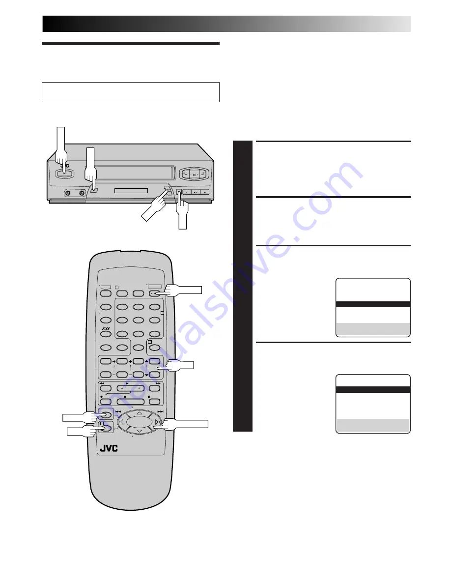 JVC HR-J3006UM Instructions Manual Download Page 9