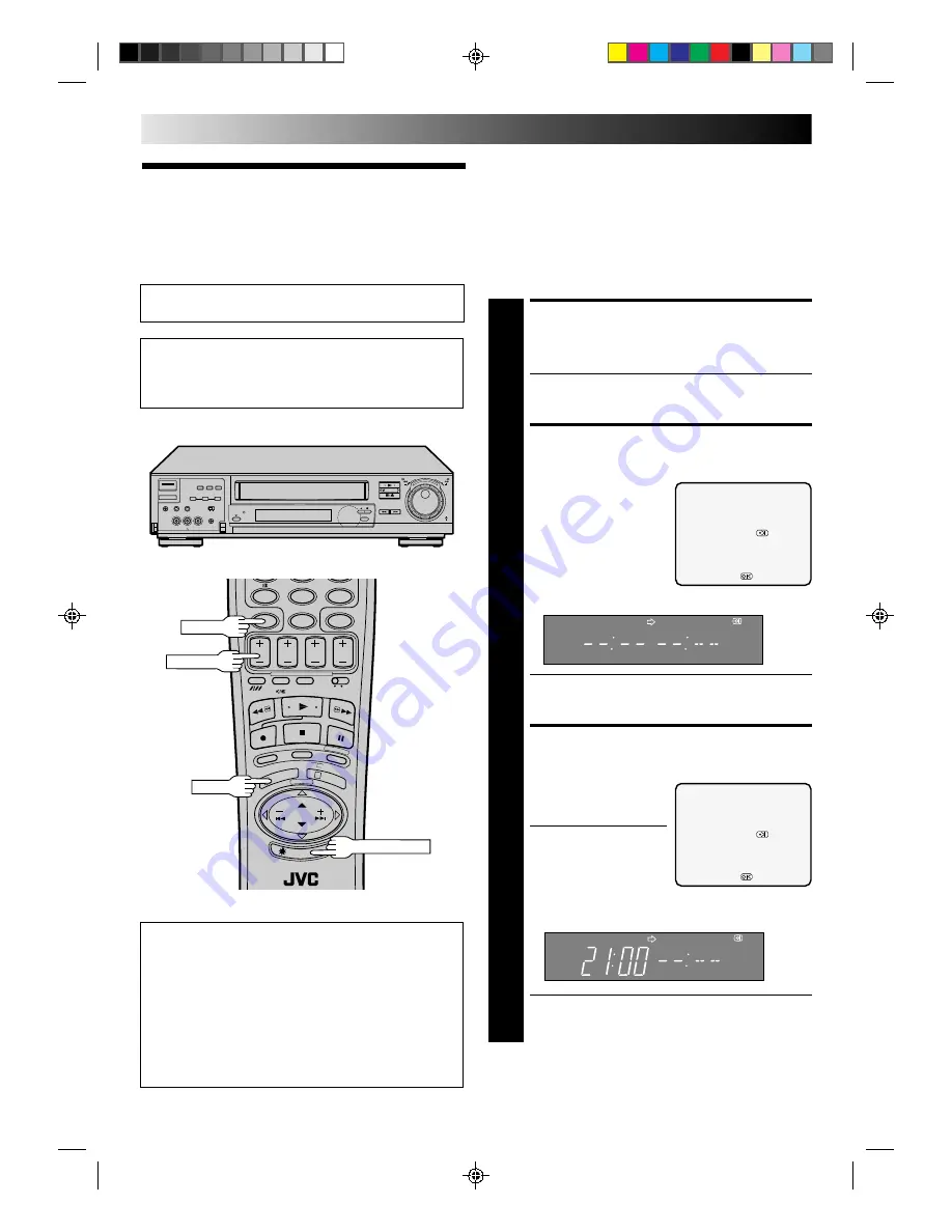 JVC HR-J935EK Instructions Manual Download Page 30