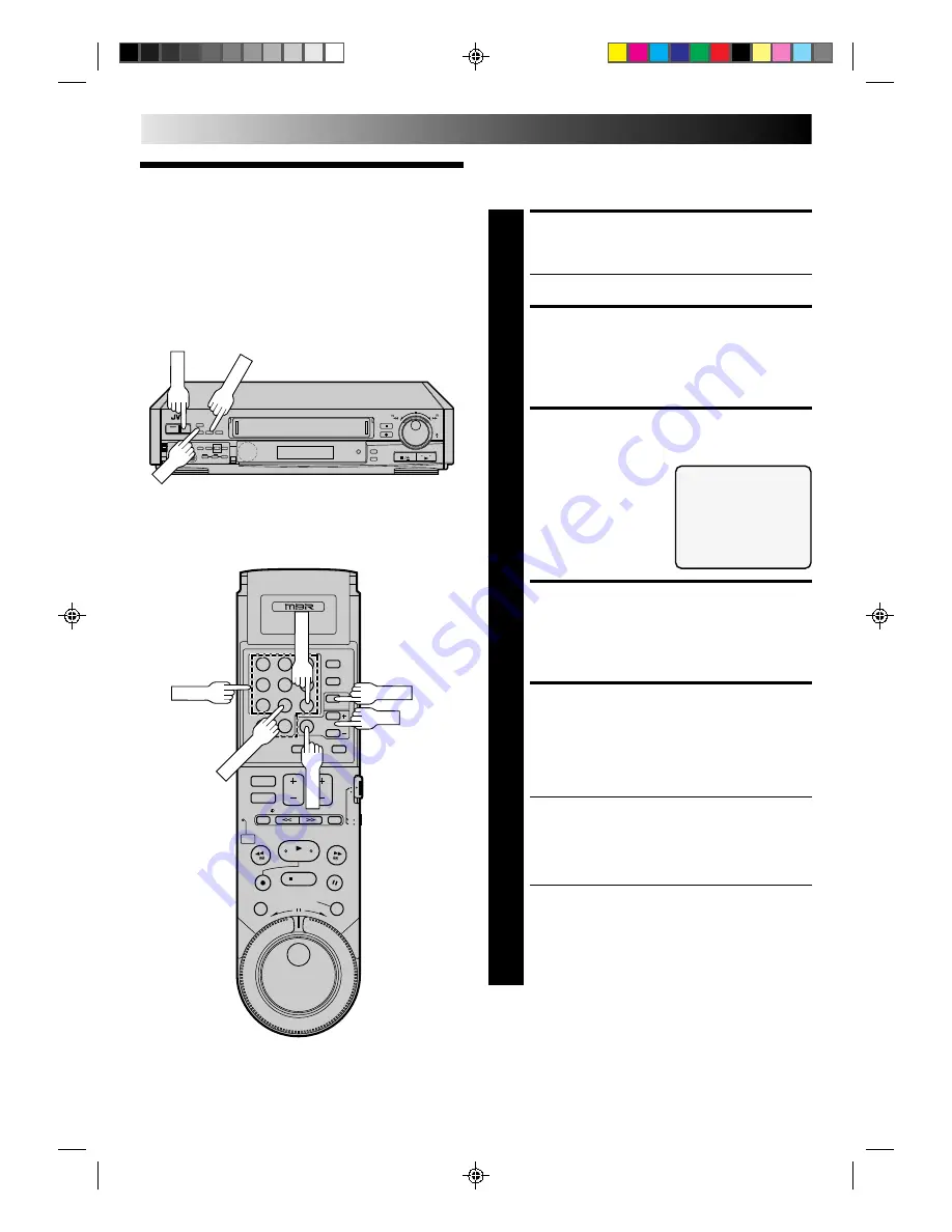 JVC HR-S7300U Instructions Manual Download Page 42