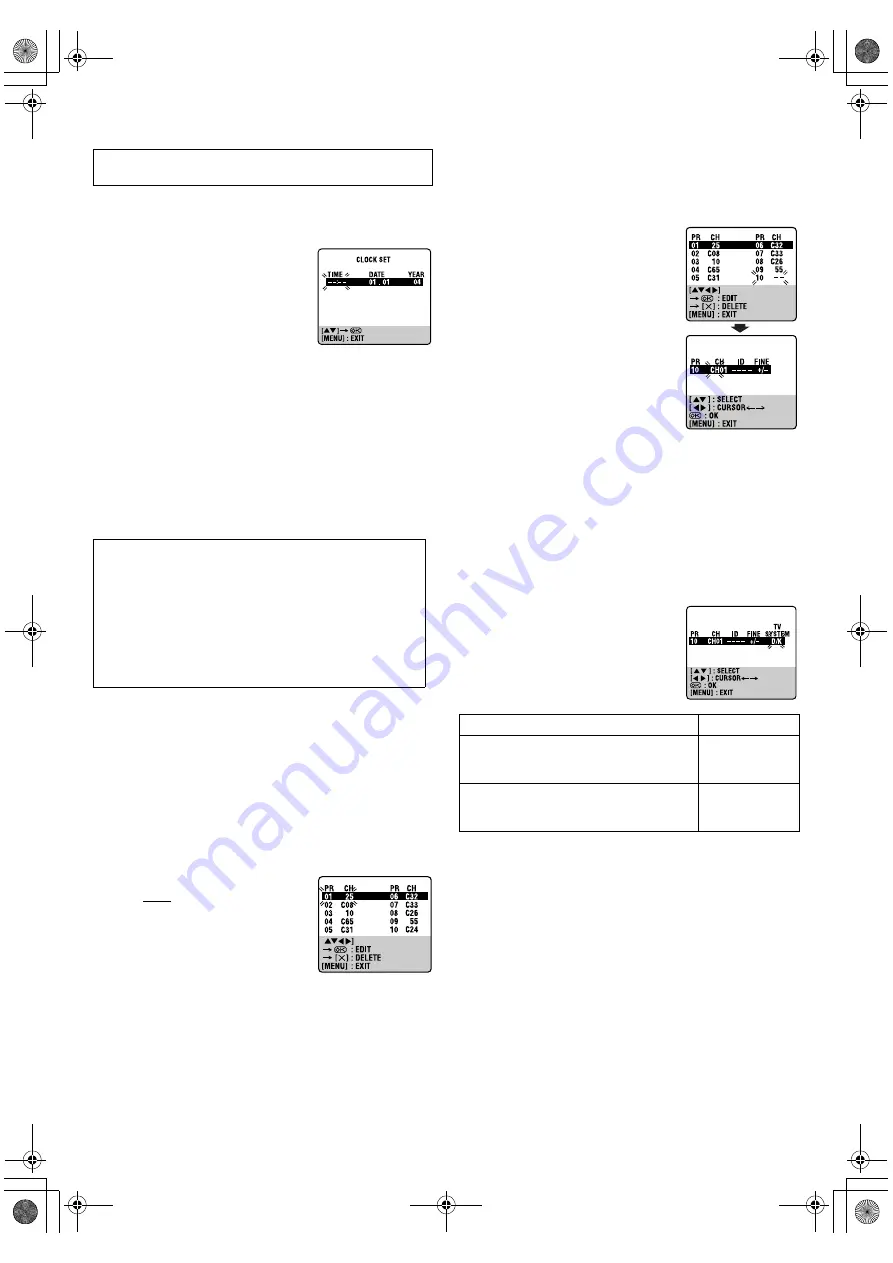 JVC HR-V210E Specifications Download Page 13