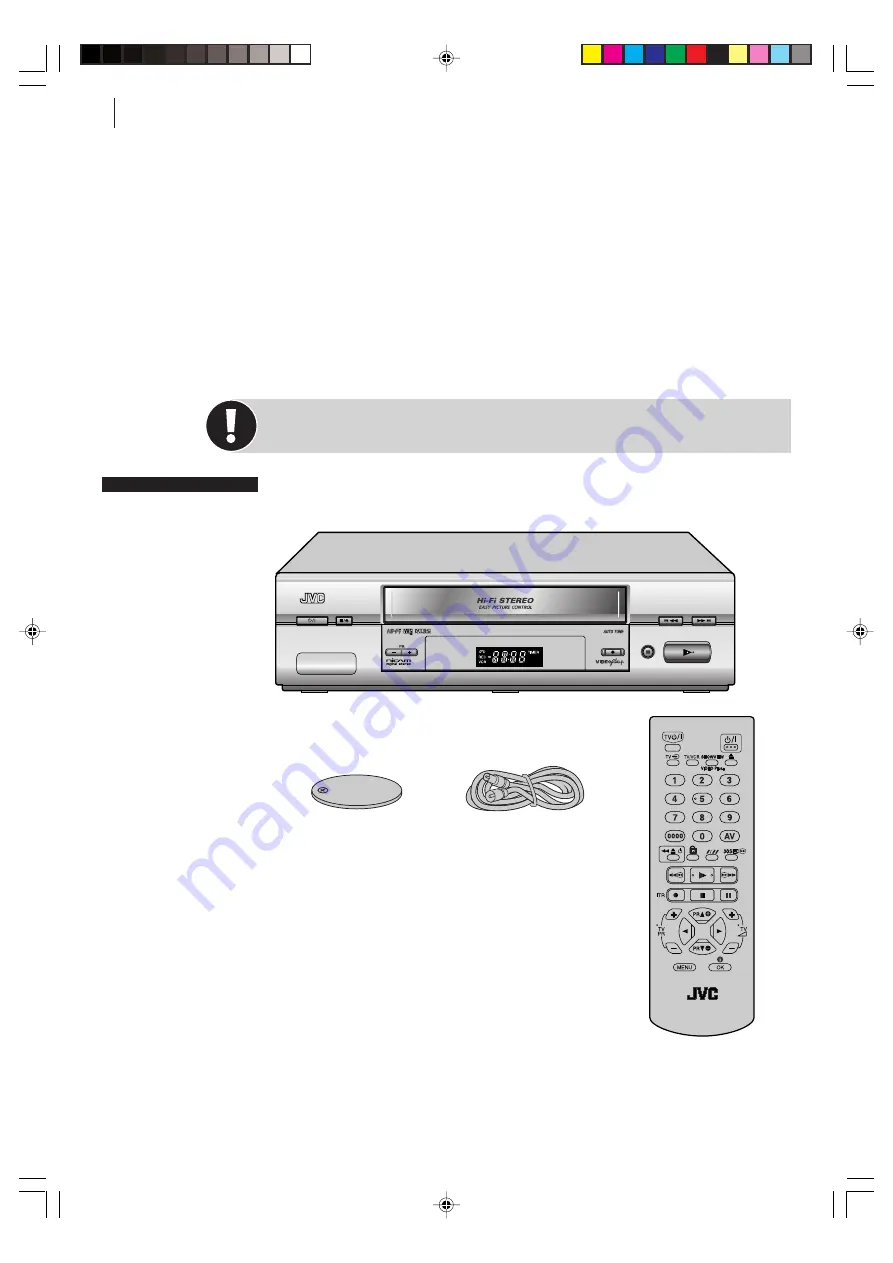 JVC HR-V505EK Instructions Manual Download Page 8