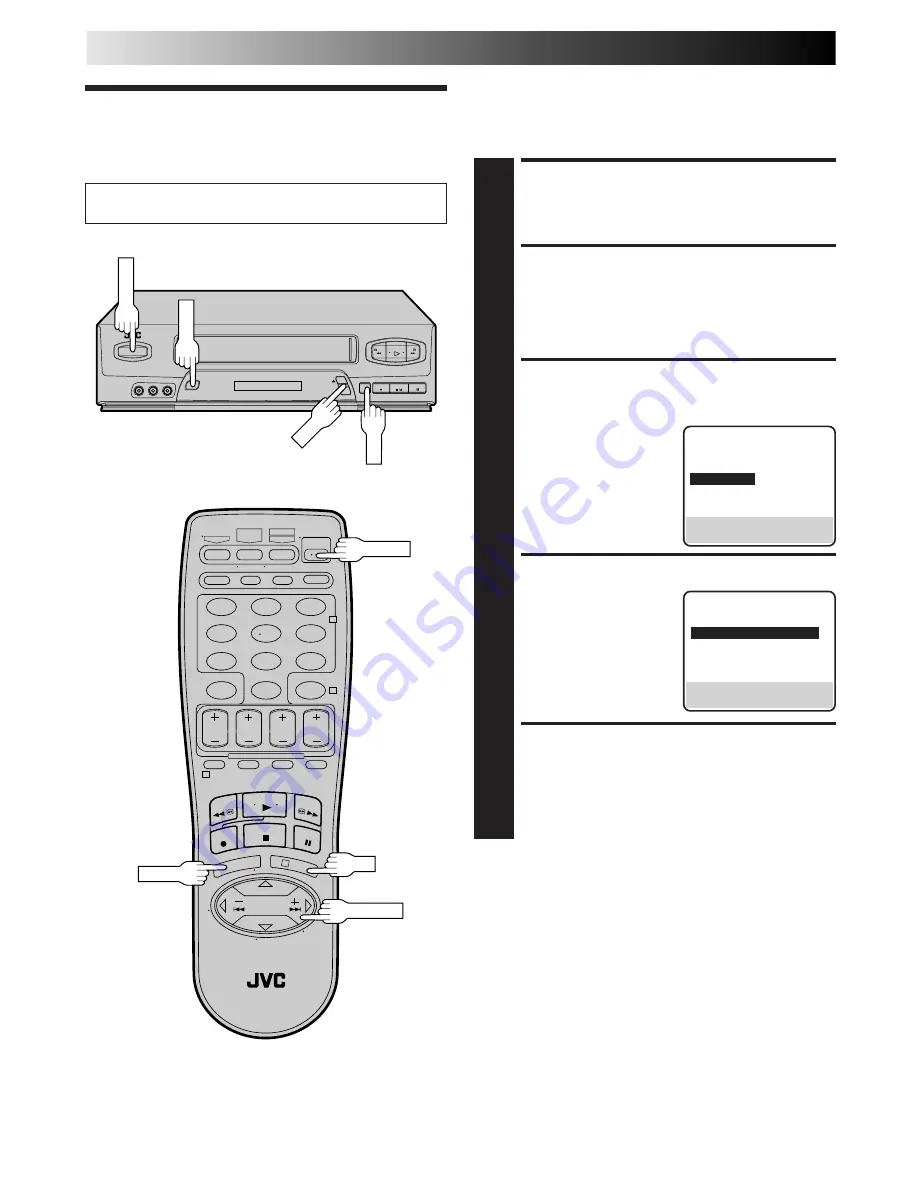 JVC HR-VP453U Instructions Manual Download Page 10