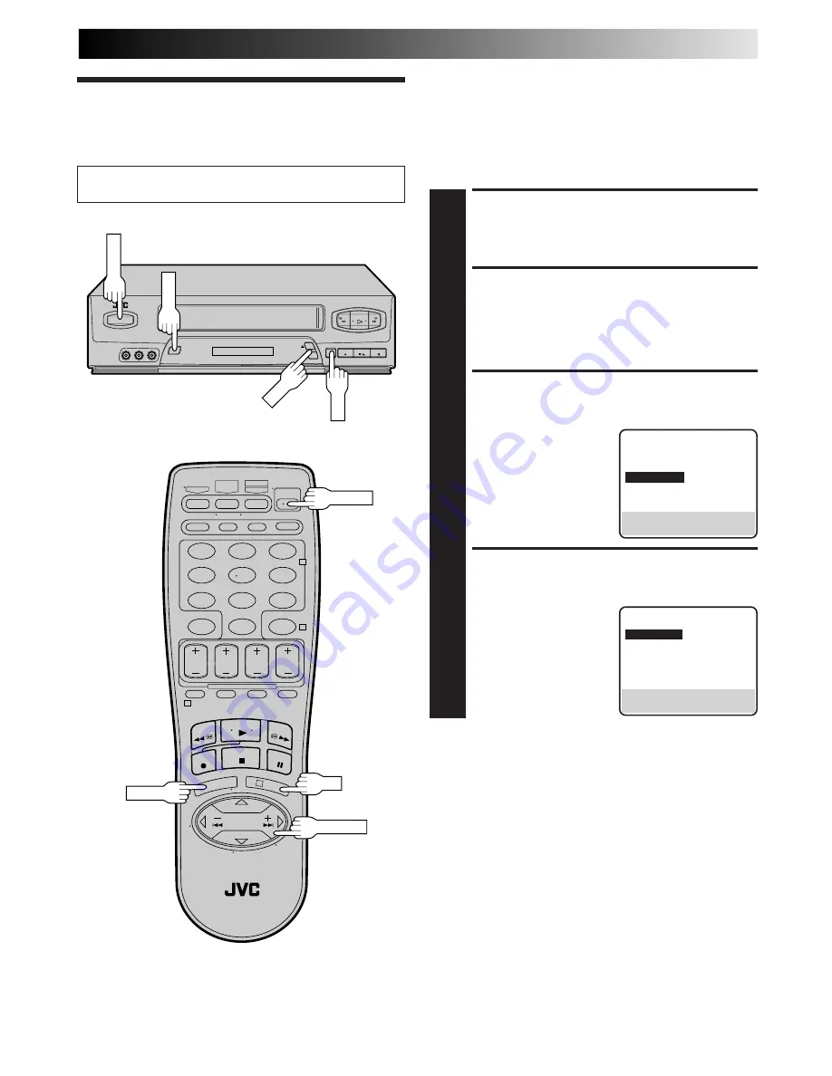 JVC HR-VP453U Instructions Manual Download Page 11