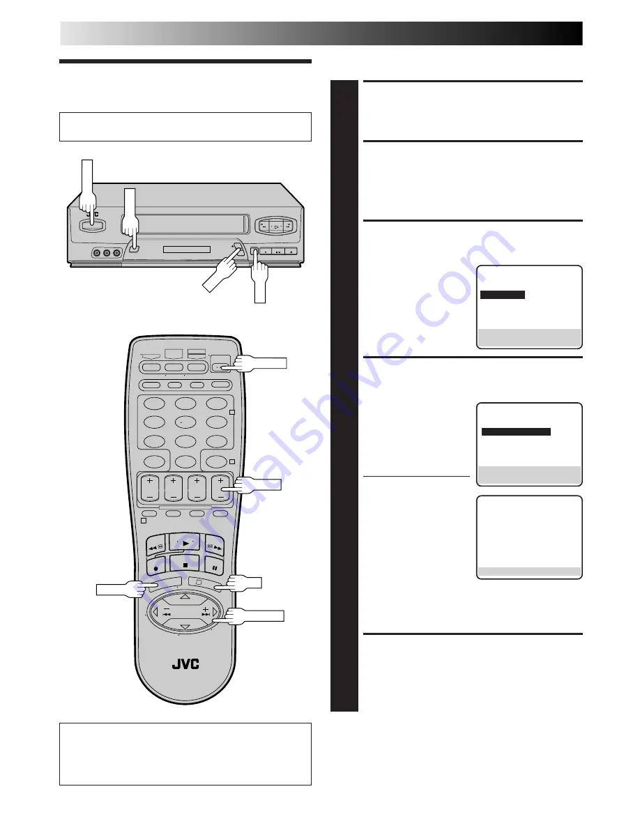 JVC HR-VP453U Instructions Manual Download Page 14