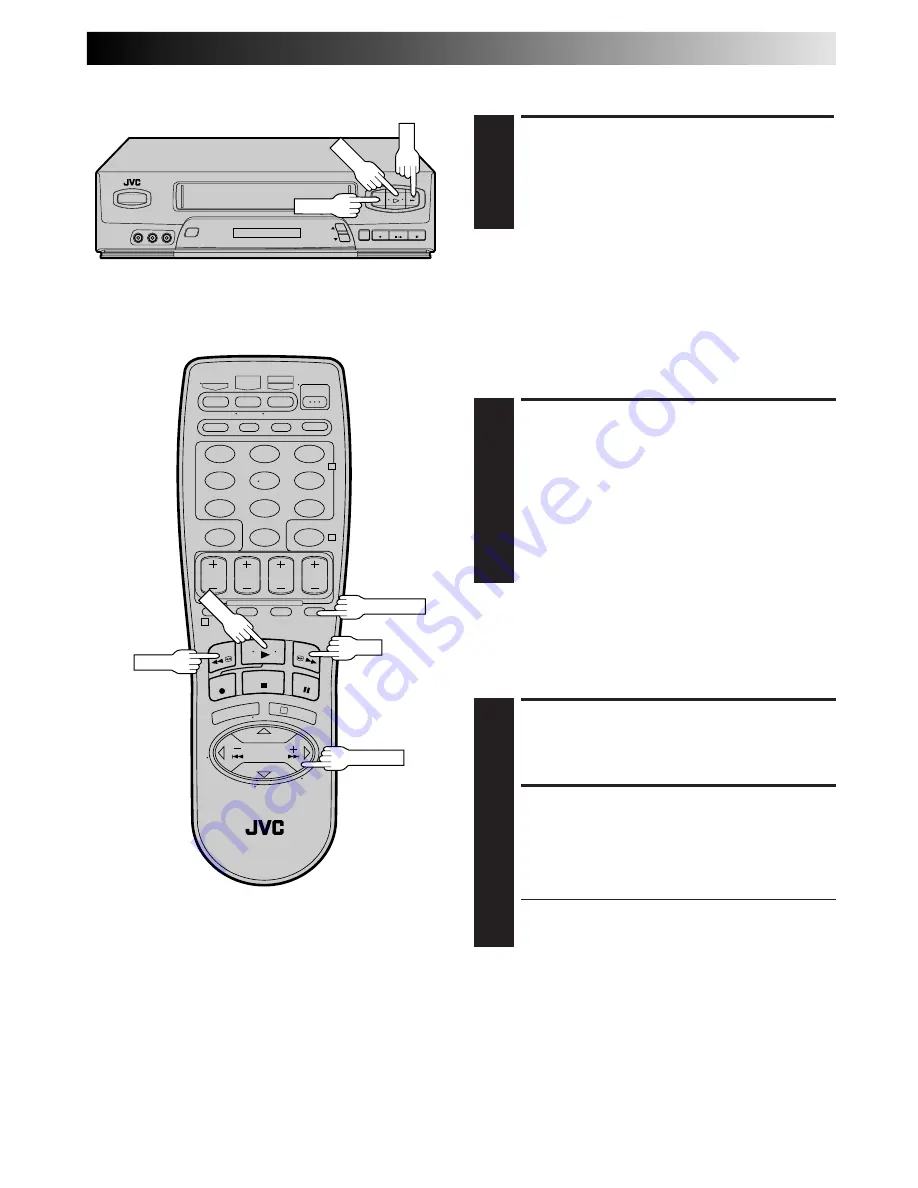 JVC HR-VP453U Instructions Manual Download Page 19