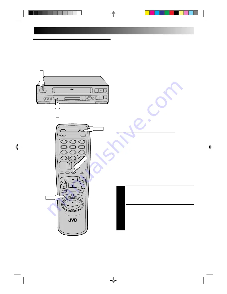 JVC HR-VP636U Instructions Manual Download Page 19