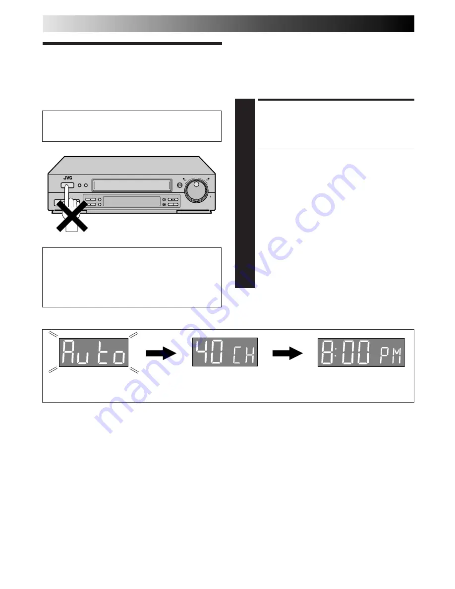 JVC HR-VP770U Instructions Manual Download Page 8