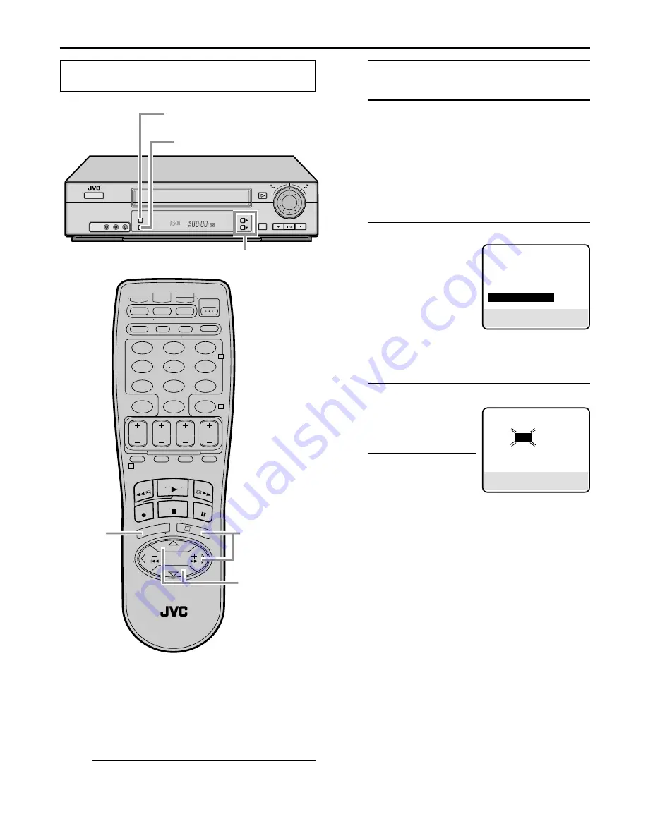 JVC HR-VP78U Instructions Manual Download Page 19