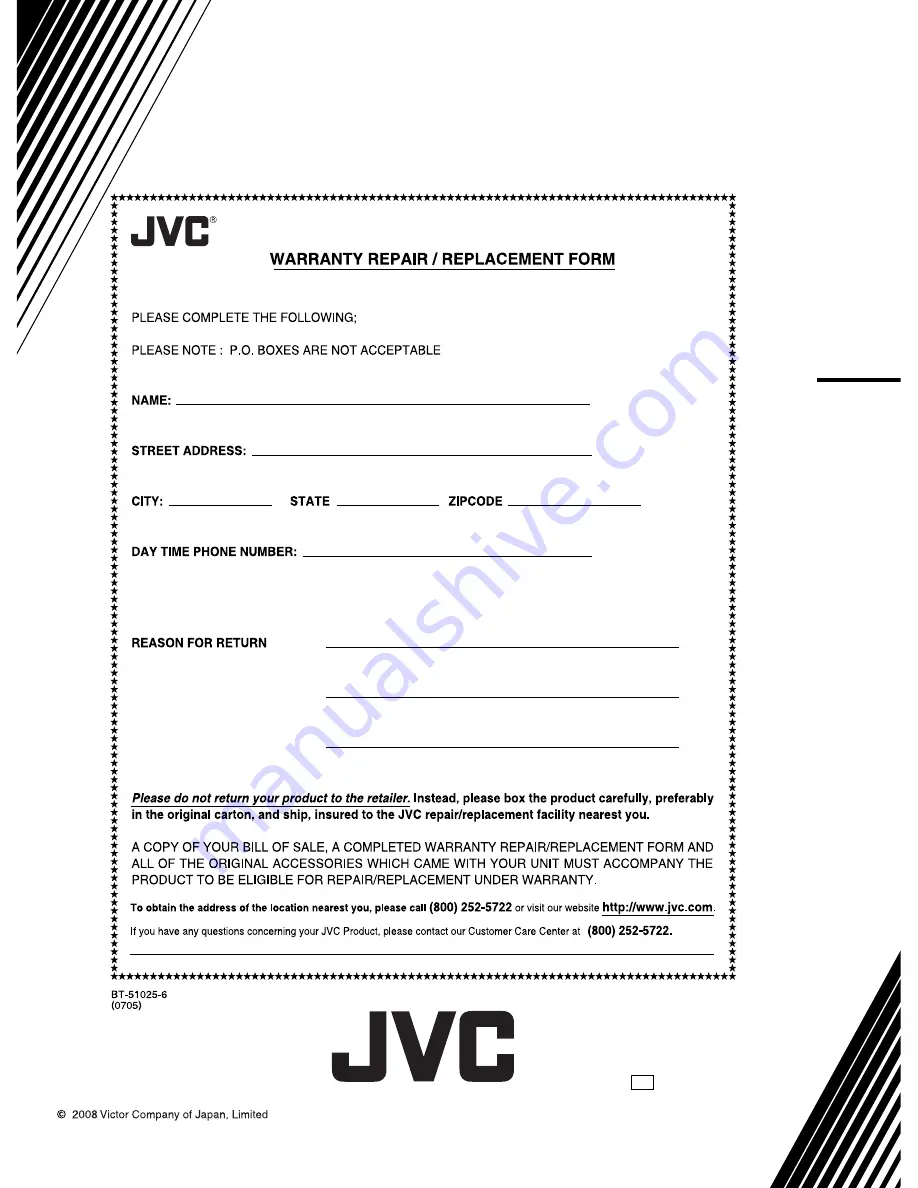 JVC HR-XVC11B - DVD/VCR Instructions Manual Download Page 36