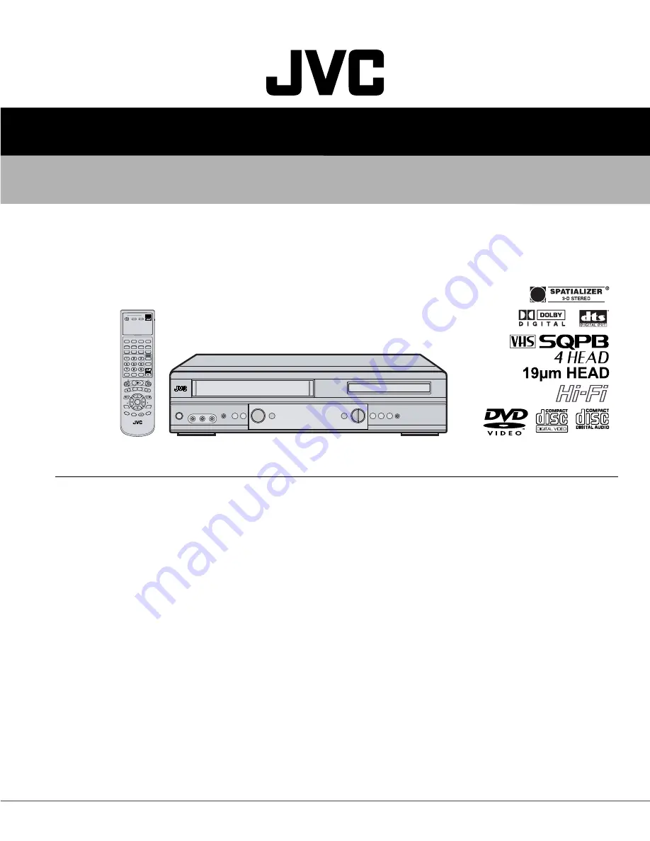 JVC HR-XVC1U Service Manual Download Page 1