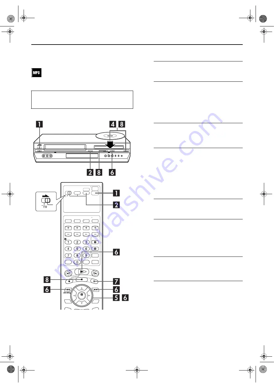 JVC HR-XVC22UC Service Manual Download Page 107