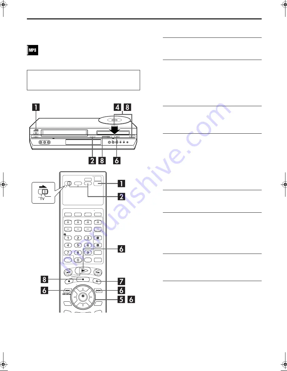 JVC HR-XVC26US Скачать руководство пользователя страница 63