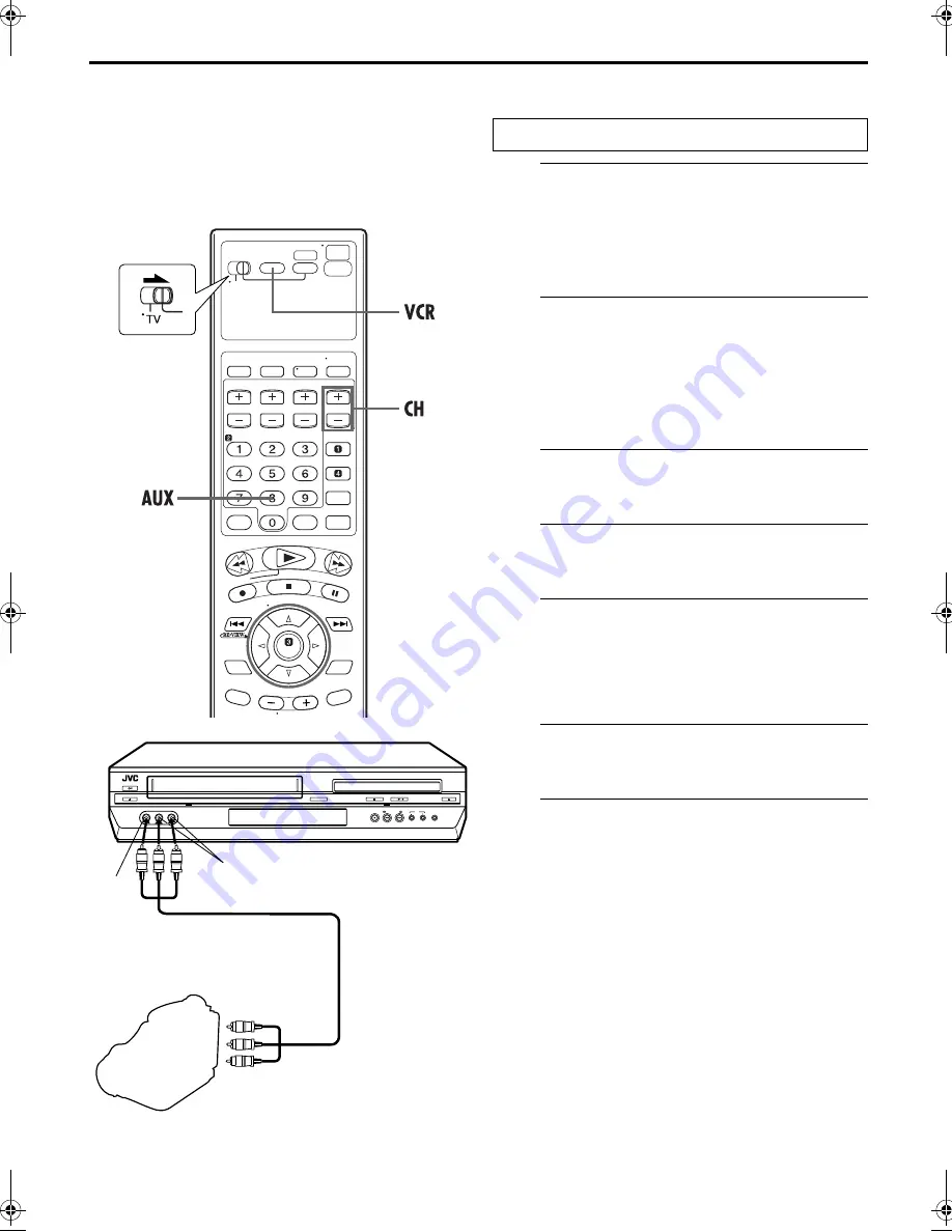 JVC HR-XVC26US Скачать руководство пользователя страница 68