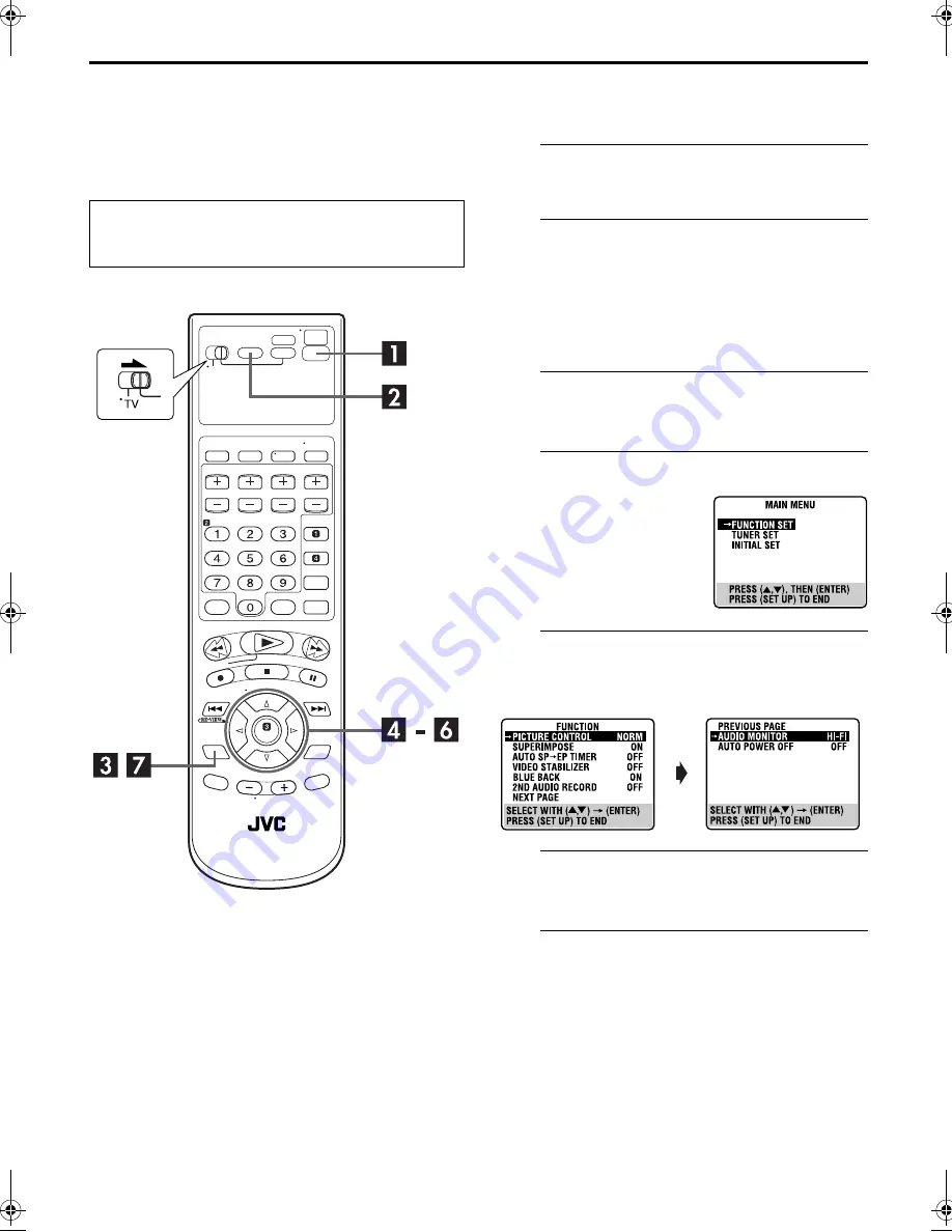 JVC HR-XVC26US Скачать руководство пользователя страница 74