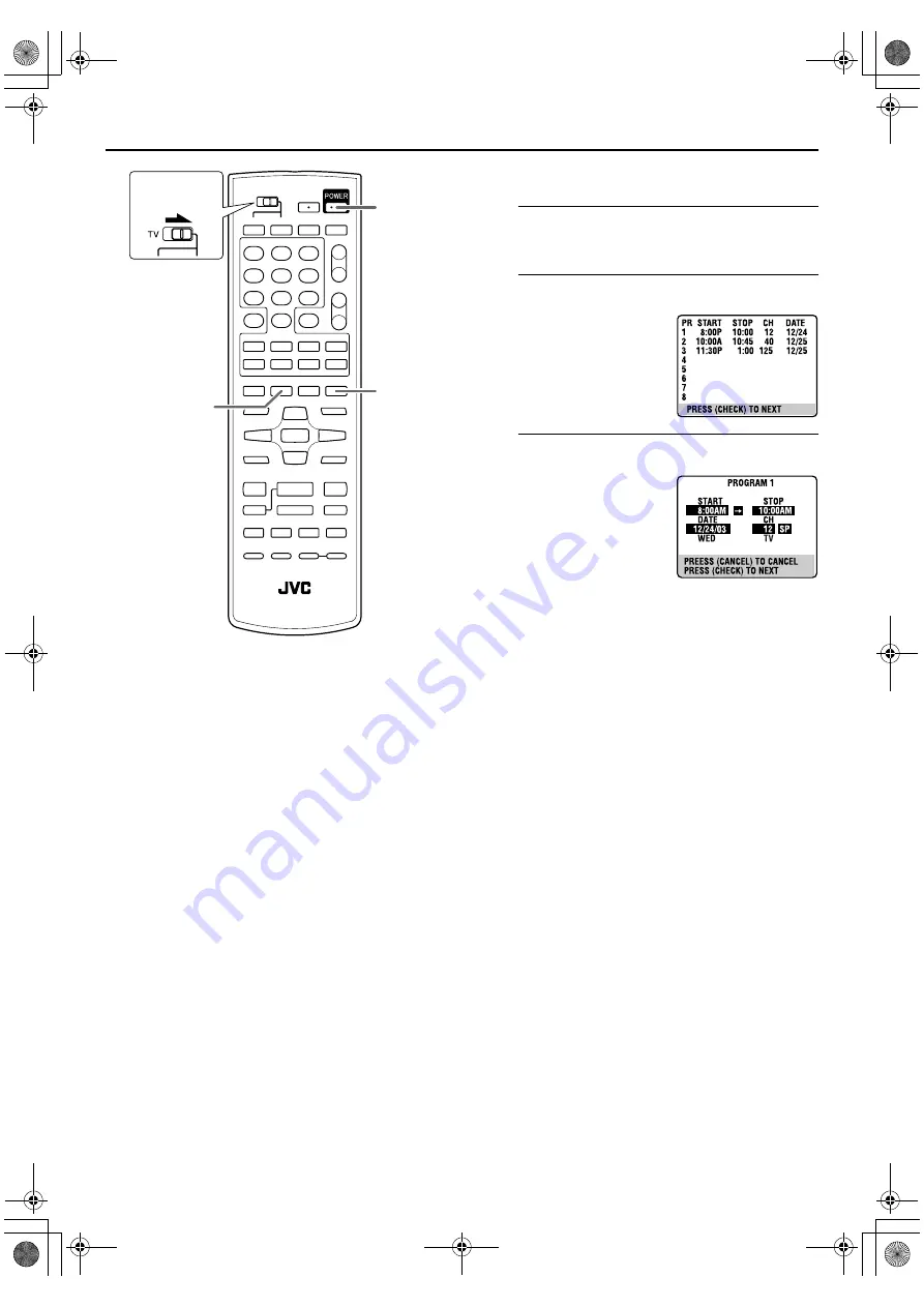 JVC HR-XVC28BU Instructions Manual Download Page 36