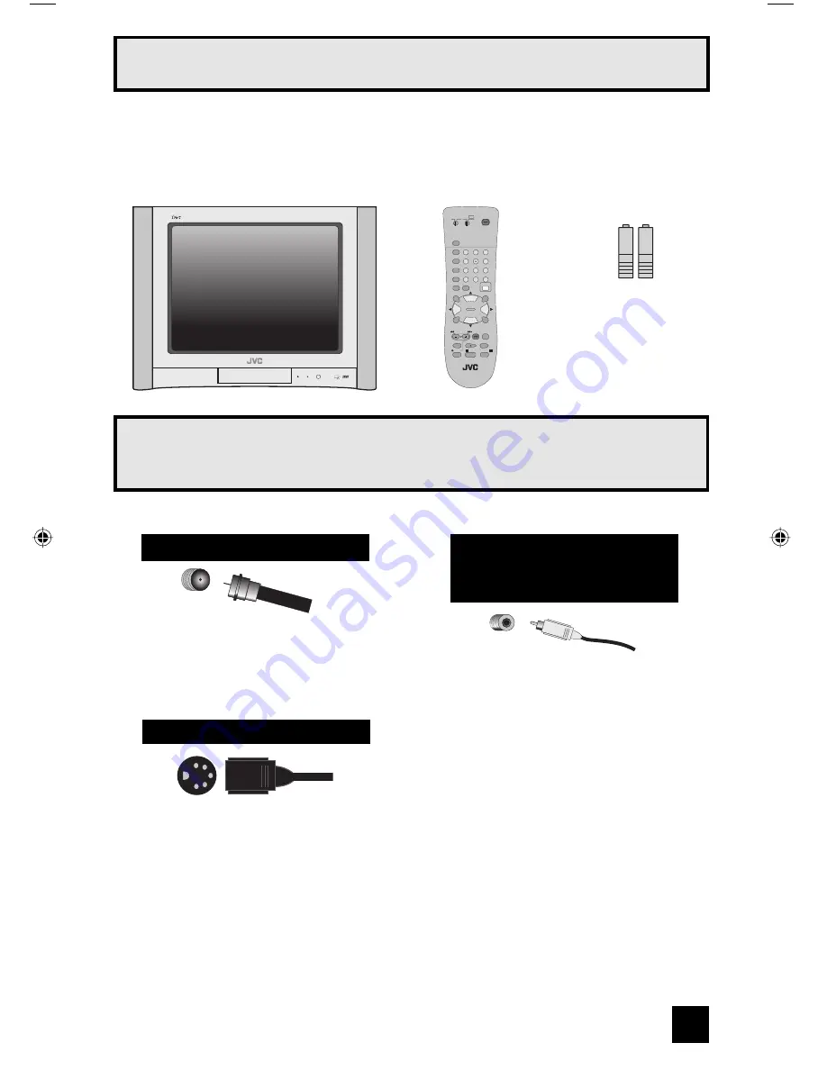 JVC I Art AV-20FA44 Скачать руководство пользователя страница 7