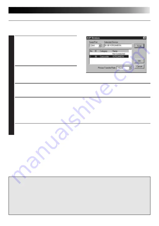 JVC JLIP VIDEO CAPTURE Instructions Manual Download Page 7