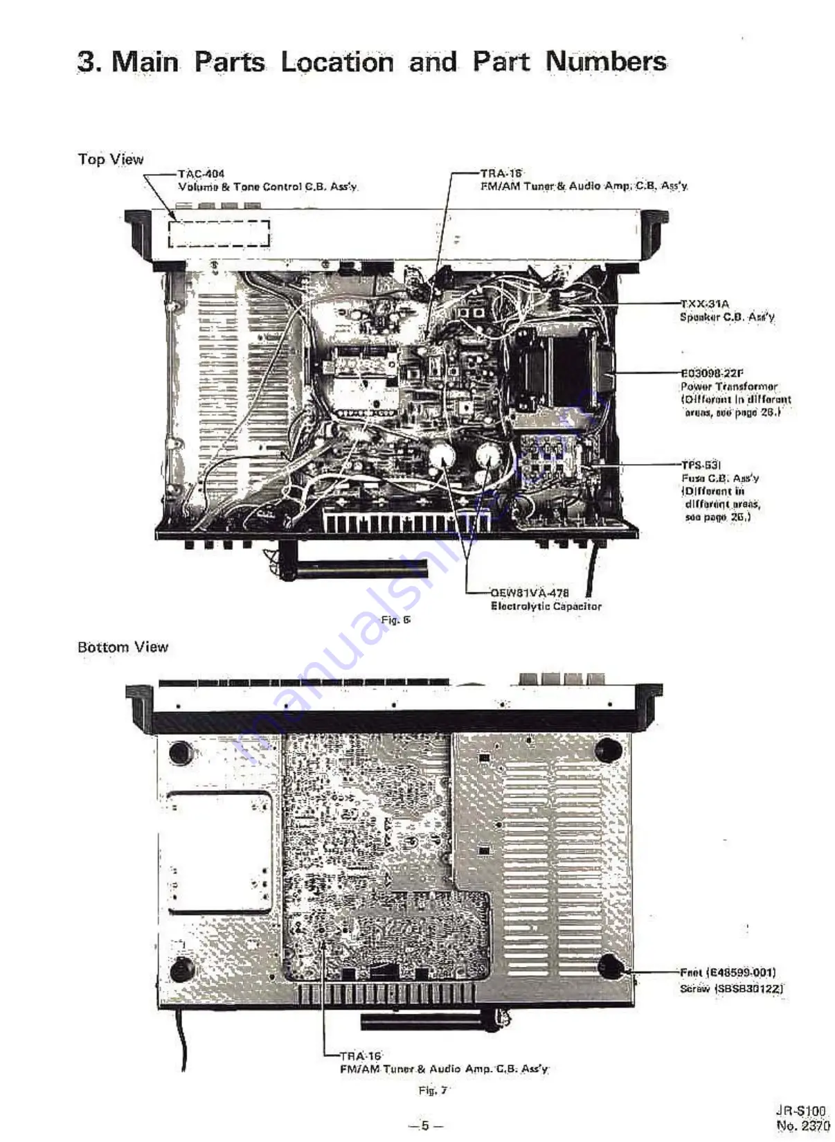 JVC JR-S100 Service Manual Download Page 5