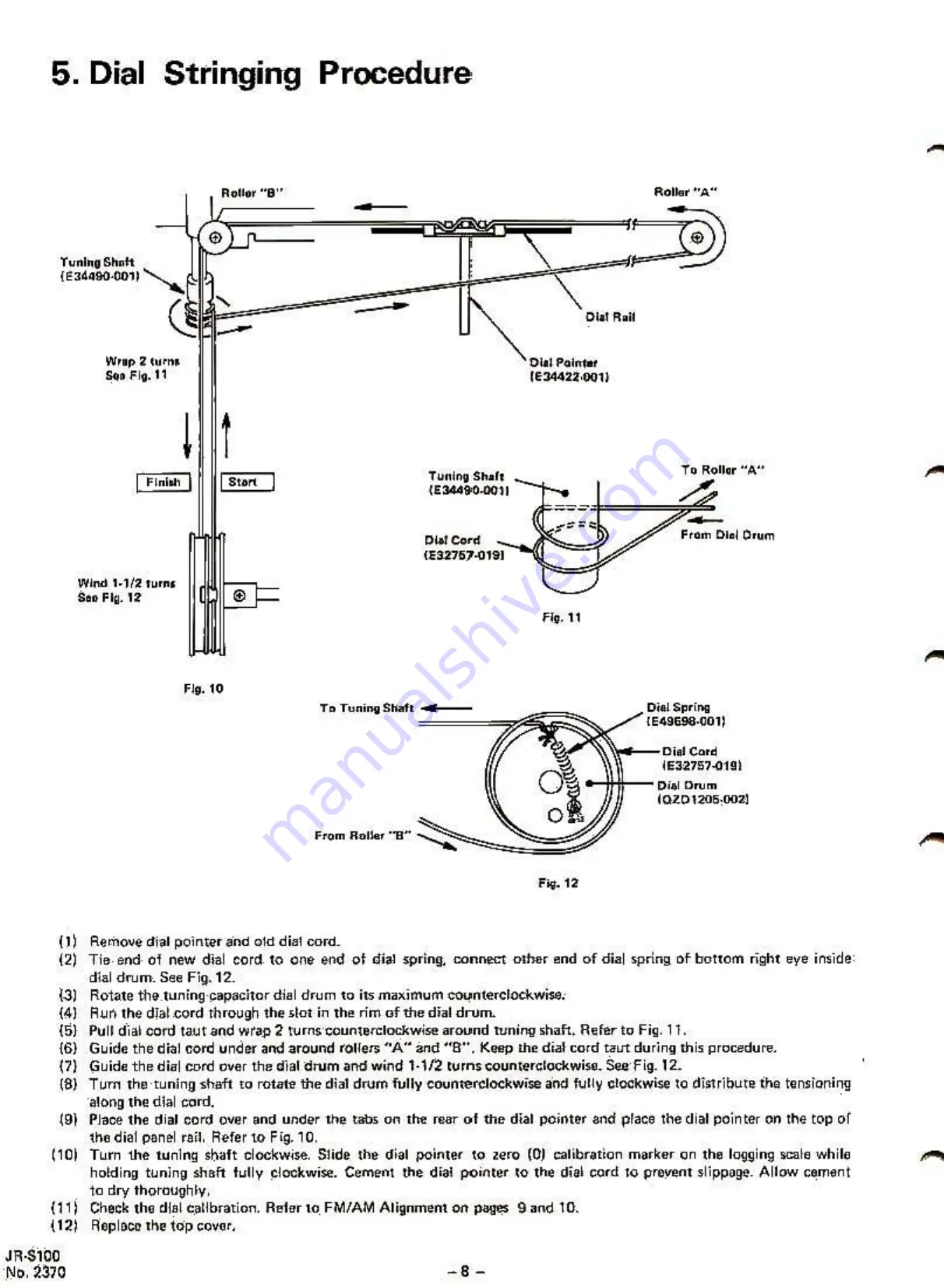 JVC JR-S100 Service Manual Download Page 8