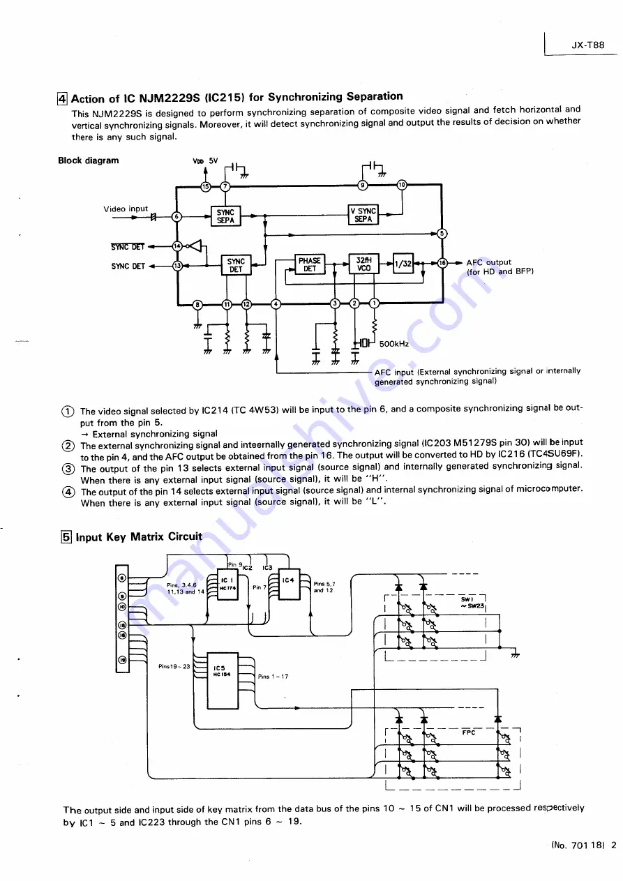 JVC JX-T88 Service Manual Download Page 21