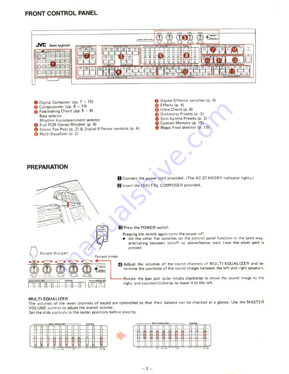 JVC KB-800 Owner'S Manual Download Page 3