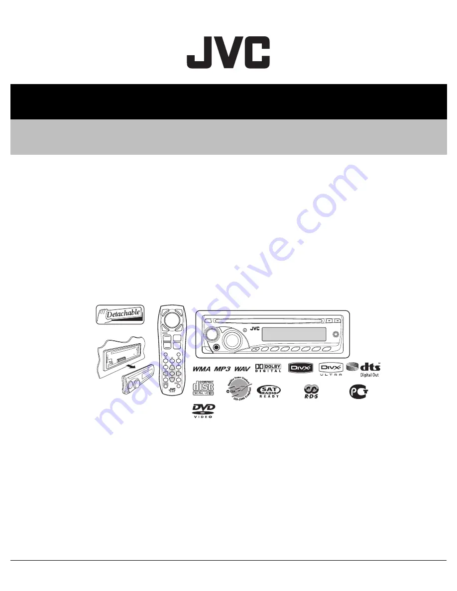 JVC KD-ADV5490J Service Manual Download Page 1