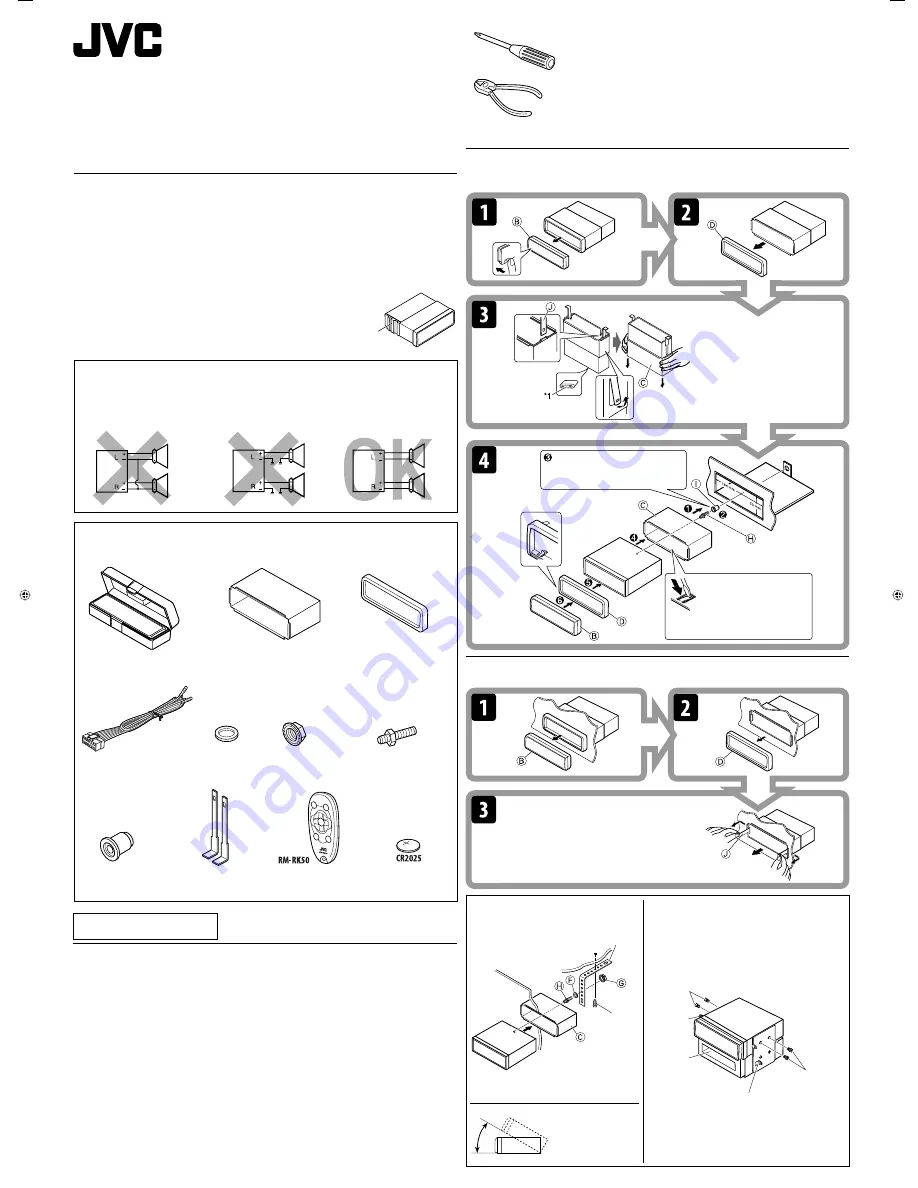 JVC KD-AR470 - Radio / CD Instructions Manual Download Page 83