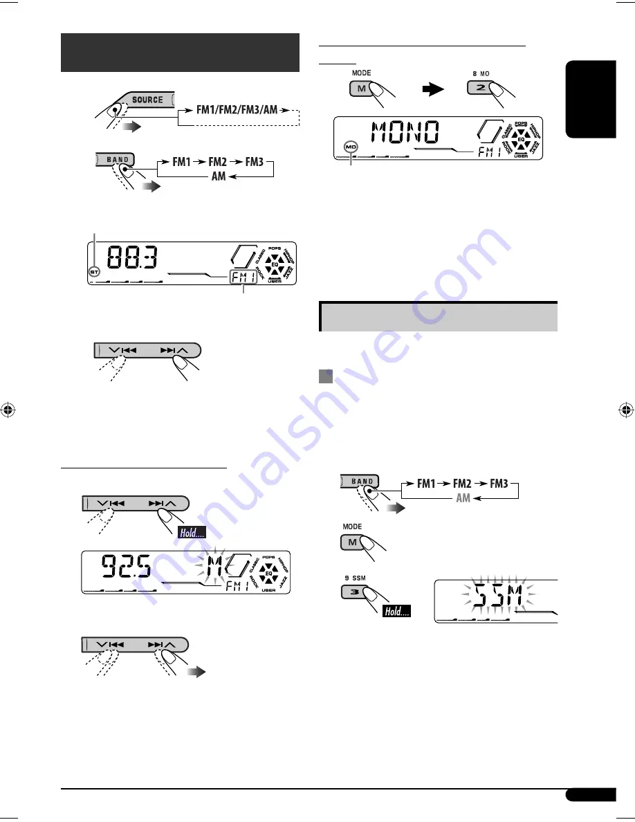 JVC KD-AR470 - Radio / CD Instructions Manual Download Page 91