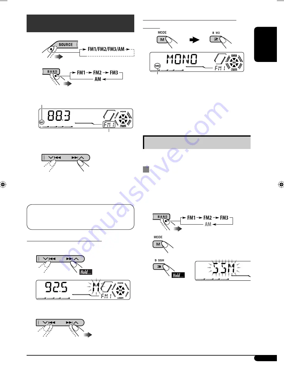 JVC KD-AR470 - Radio / CD Instructions Manual Download Page 117