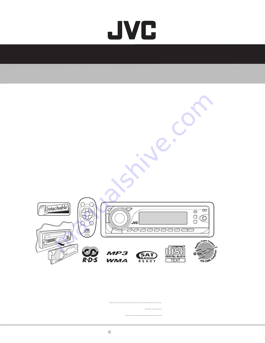 JVC KD-AR480J Service Manual Download Page 40